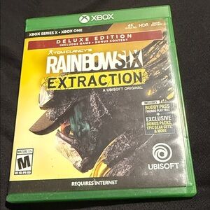 Tom Clancy's Rainbow Six Extraction Deluxe Edition for Xbox - Green Case